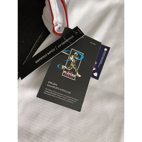 Nike MLB Minnesota Twins Eddie Rosario #20 White Jersey Men’s Size XL NEW - Picture 6 of 10